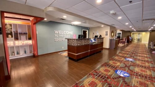 Hampton Inn Daytona Speedway-Airport with nice lobby