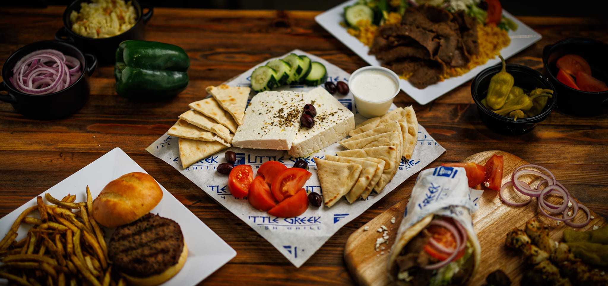 Healthy menu options at Little Greek Fresh Grill